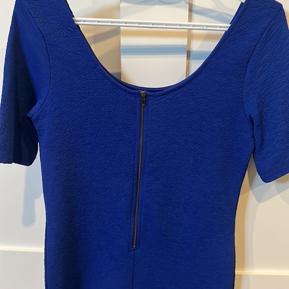 Blue bodycon dress - Picture 3 of 4